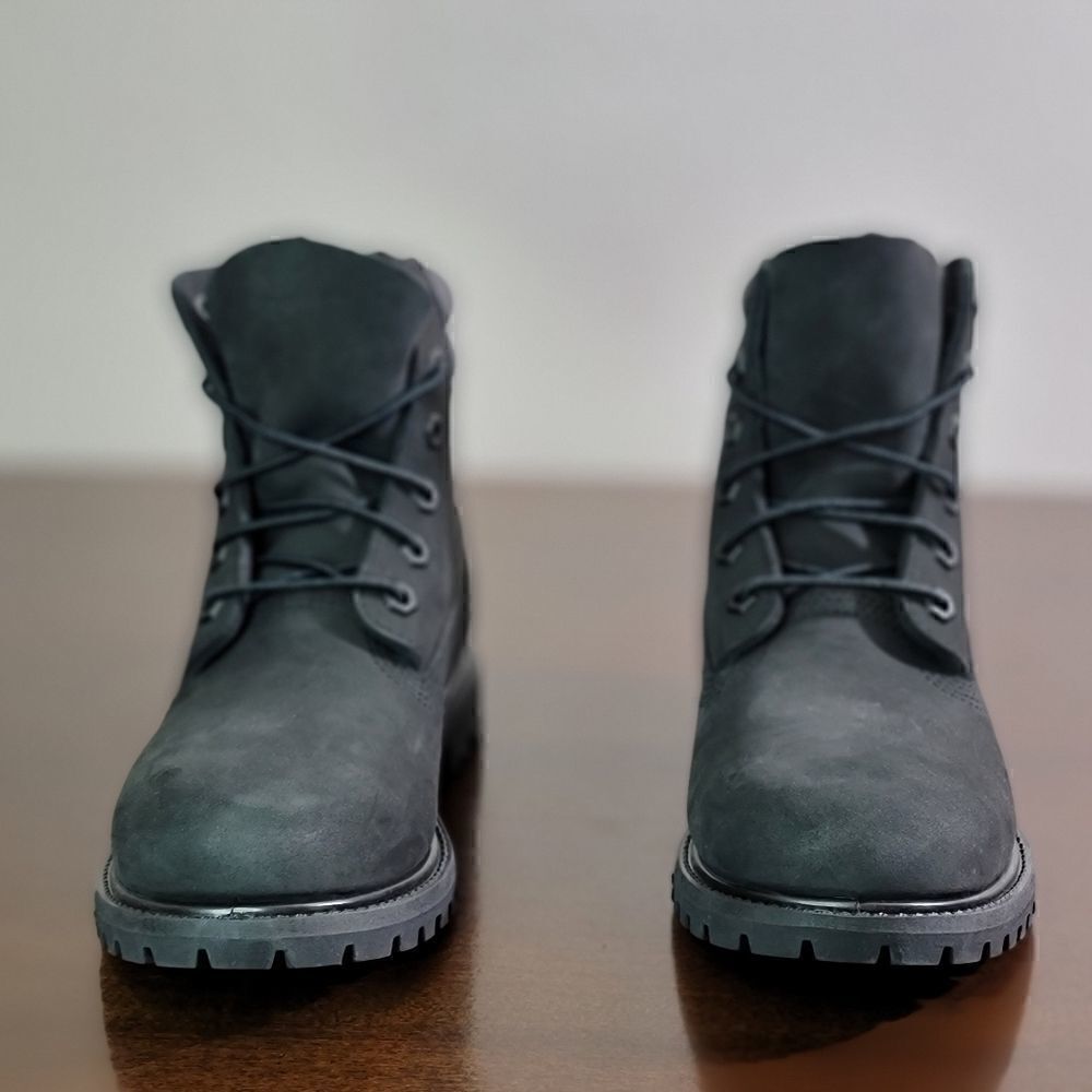 Timberland Waterville 6 Womens Black Boots Leather - Picture 4 of 14